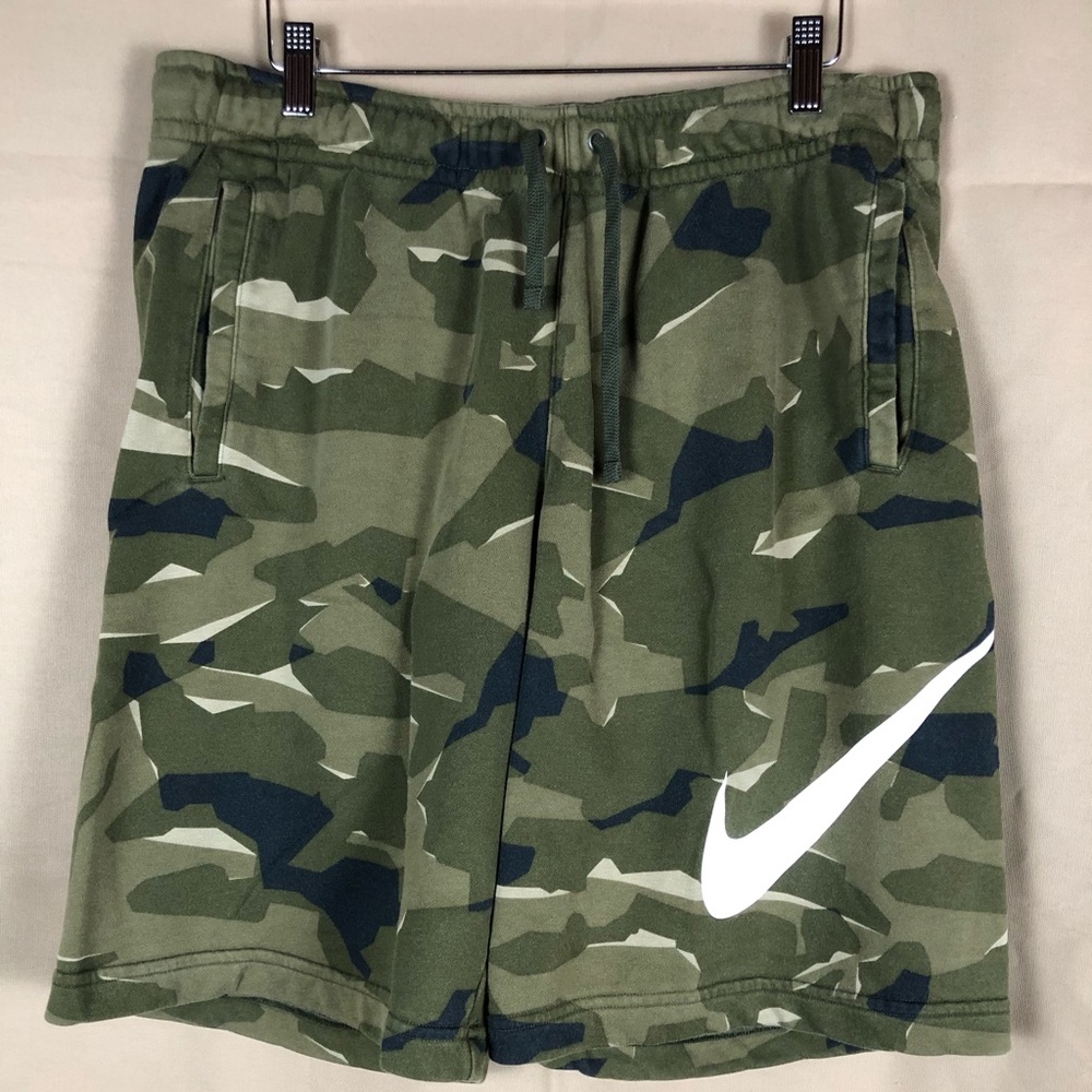 Nike Fleece Camo Shorts!